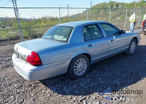 2009 Mercury Grand Marquis Ls (Fleet Only) from USA, damaged, VIN 2MEHM75V59X610431